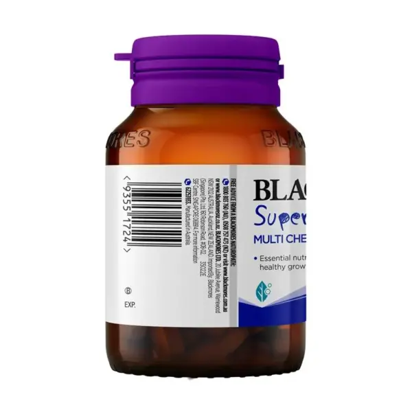 Blackmores SuperKids 兒童多元復合維生素咀嚼片 60片:圖片 3