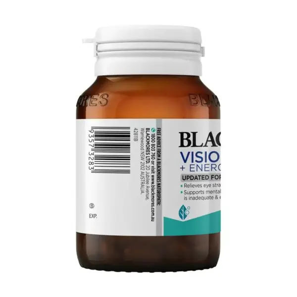 Blackmores 澳佳寶 多效護眼煥能膠囊60粒 升級版葉黃素：圖片 2