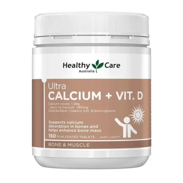 Healthy Care 優鈣加維他命D 150粒