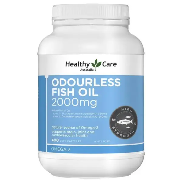 Healthy Care 無腥味深海魚油 2000mg 400粒