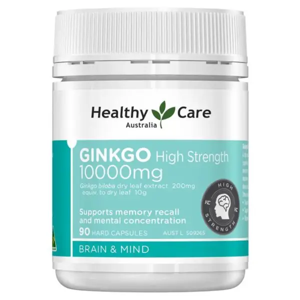 Healthy Care 高濃度銀杏葉萃取 10000mg 膠囊 90 粒