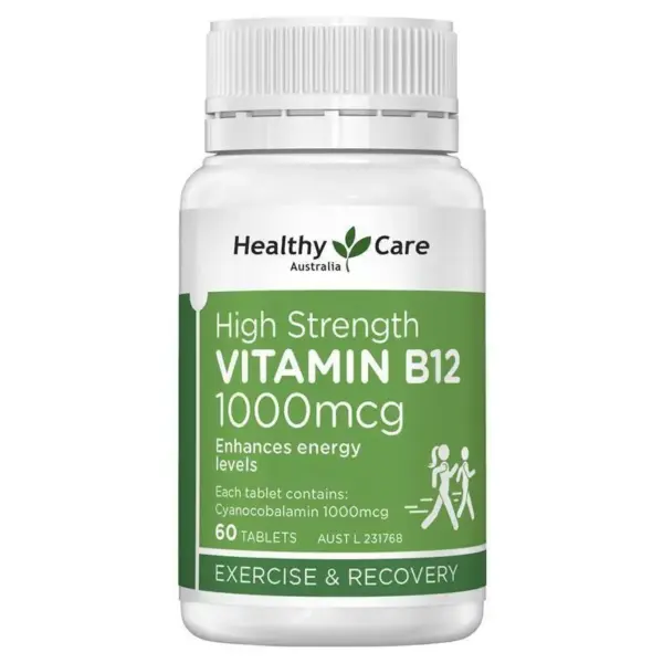Healthy Care 維他命B12 能量代謝配方 60粒