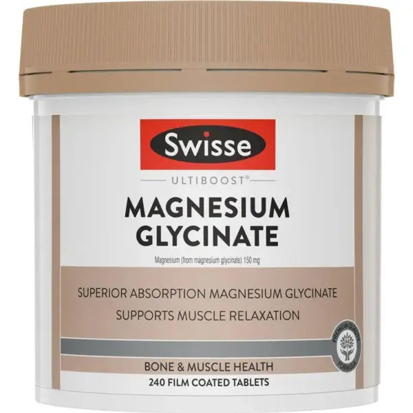 Swisse Ultiboost 甘胺酸鎂 240粒