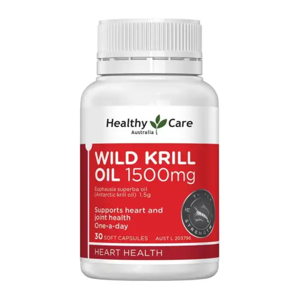 Healthy Care 野生磷蝦油 1500mg（30粒軟膠囊）