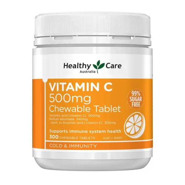 Healthy Care 維生素C咀嚼錠 500mg（300粒）