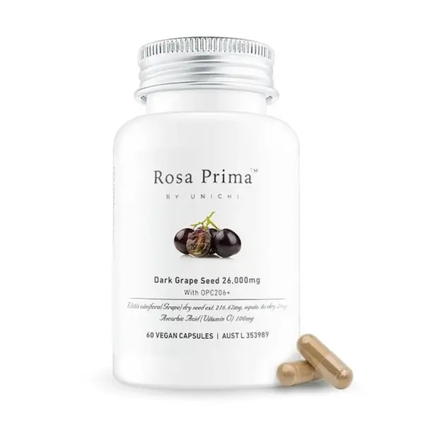Unichi Rosa Prima 高濃度葡萄籽 26000mg 含 OPC 206+（1盒）