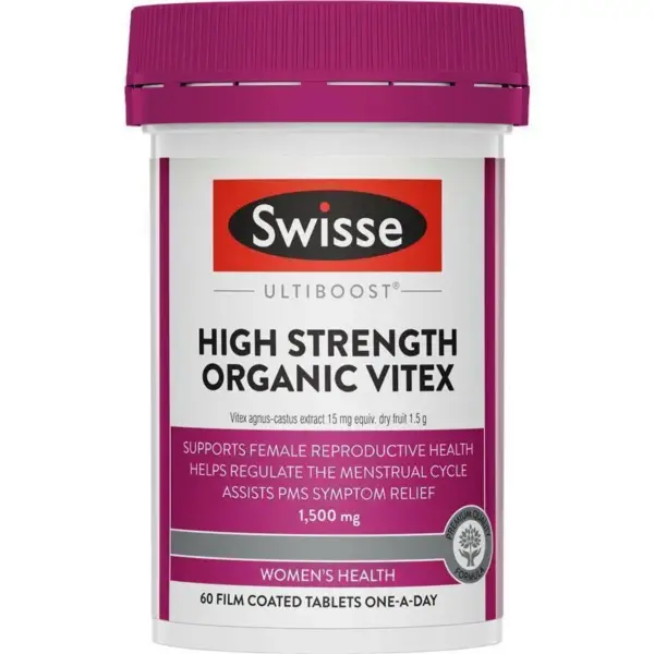 Swisse 有機聖潔莓 1500mg 60粒