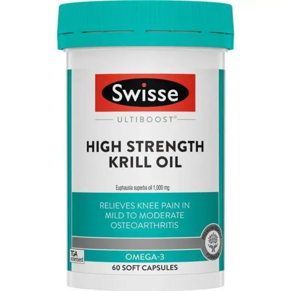 Swisse 高濃度磷蝦油 60粒