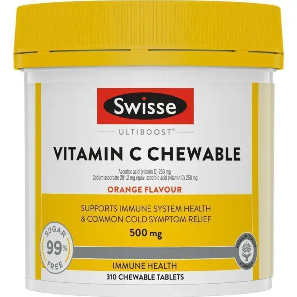 Swisse 維生素C 500mg 咀嚼錠 310粒