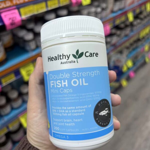 Healthy Care 雙倍濃度深海魚油迷你膠囊 200粒