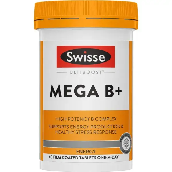 Swisse Mega B 复合维生素B族 60粒