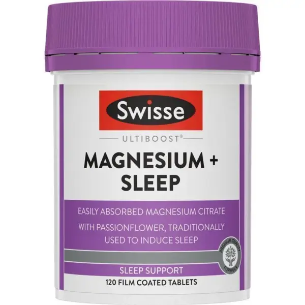 Swisse 超級補給 鎂＋睡眠片 120 片