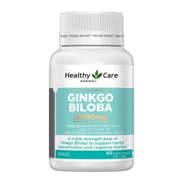 Healthy Care 銀杏萃取膠囊 6000mg 60粒