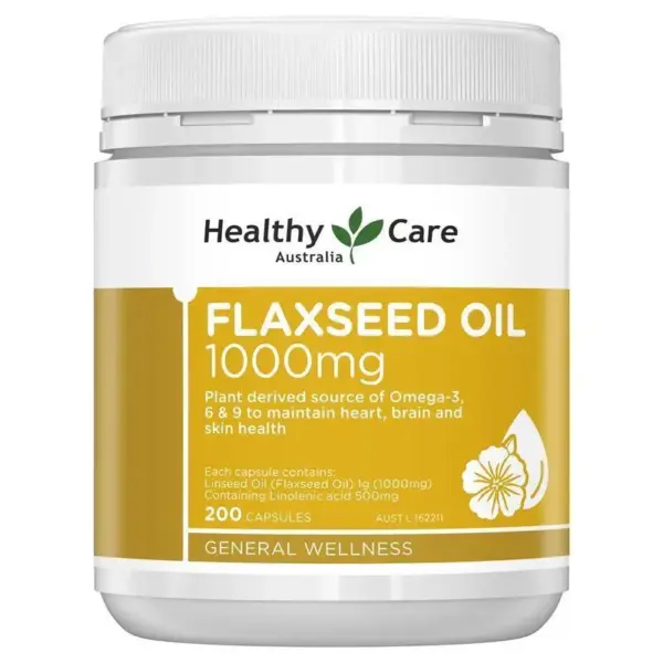 Healthy Care 高濃度亞麻仁油 1000mg 200顆
