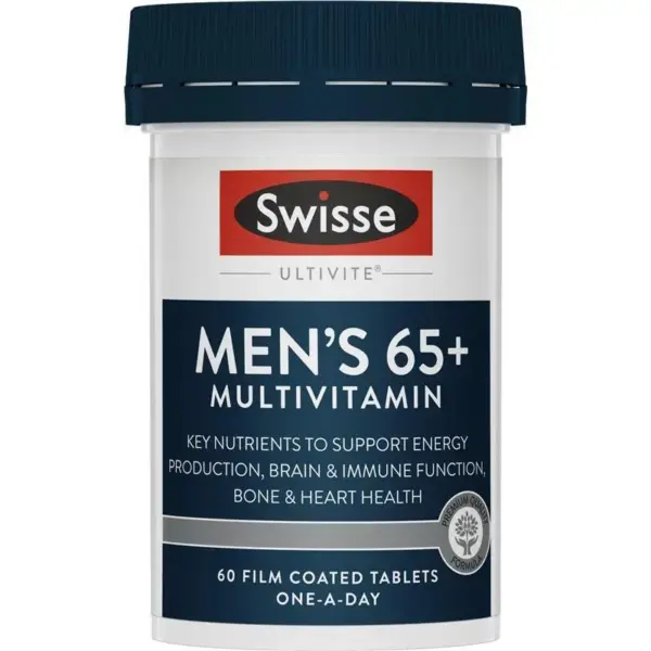Swisse Ultivite 銀髮男性綜合維他命 65+ 60粒