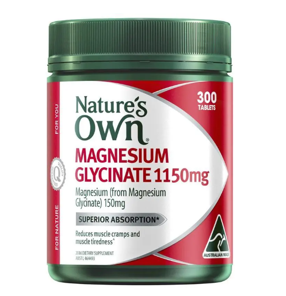 Nature's Own 甘氨酸鎂 1100mg 300顆