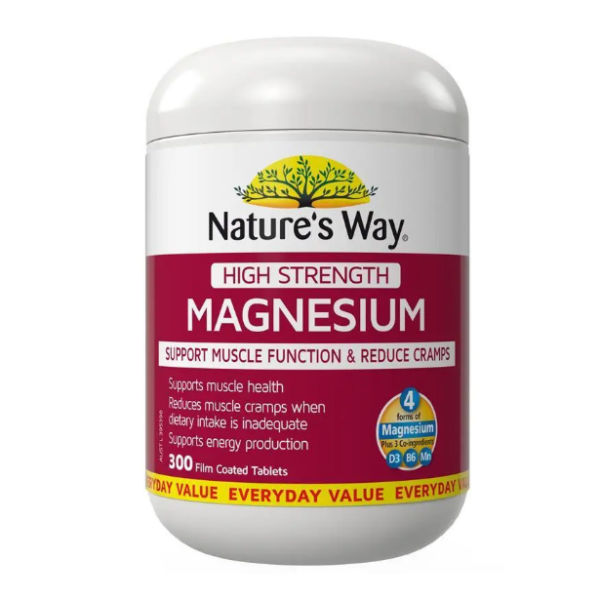 Nature’s Way 佳思敏 高濃度鎂 600mg 300 顆