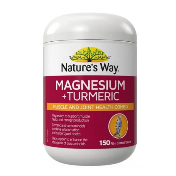Nature’s Way 佳思敏 鎂+薑黃維骨力 150片