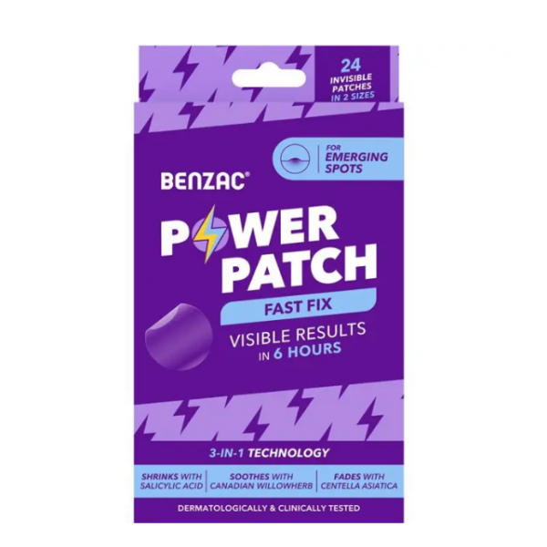 Benzac Power Patch 隱形痘痘貼片 24片
