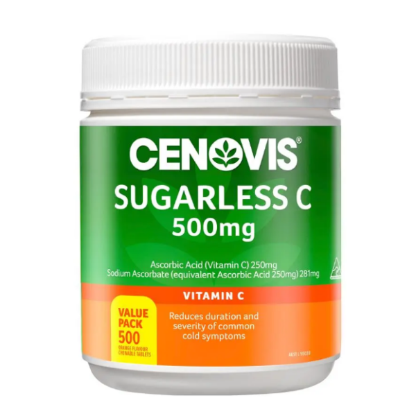 Cenovis 維生素C 500mg 咀嚼片 500片
